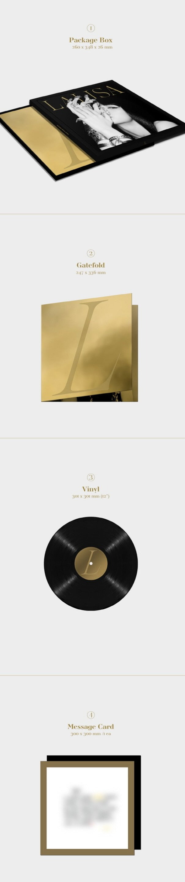 BLACKPINK Lisa - 1st Single Album Lalisa (Vinyl Lp Limited Edition)