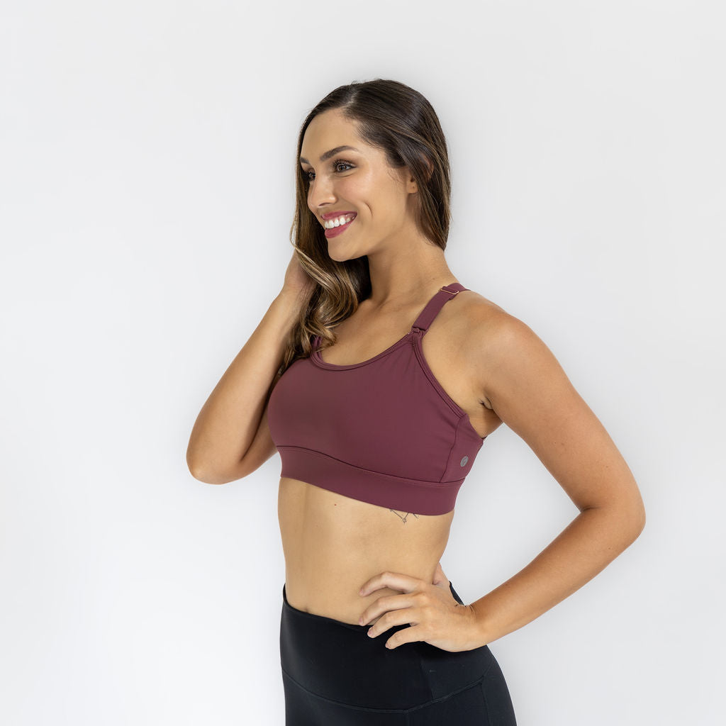 Strappy Back 2.0 Nursing Sports Bra - Final Sale