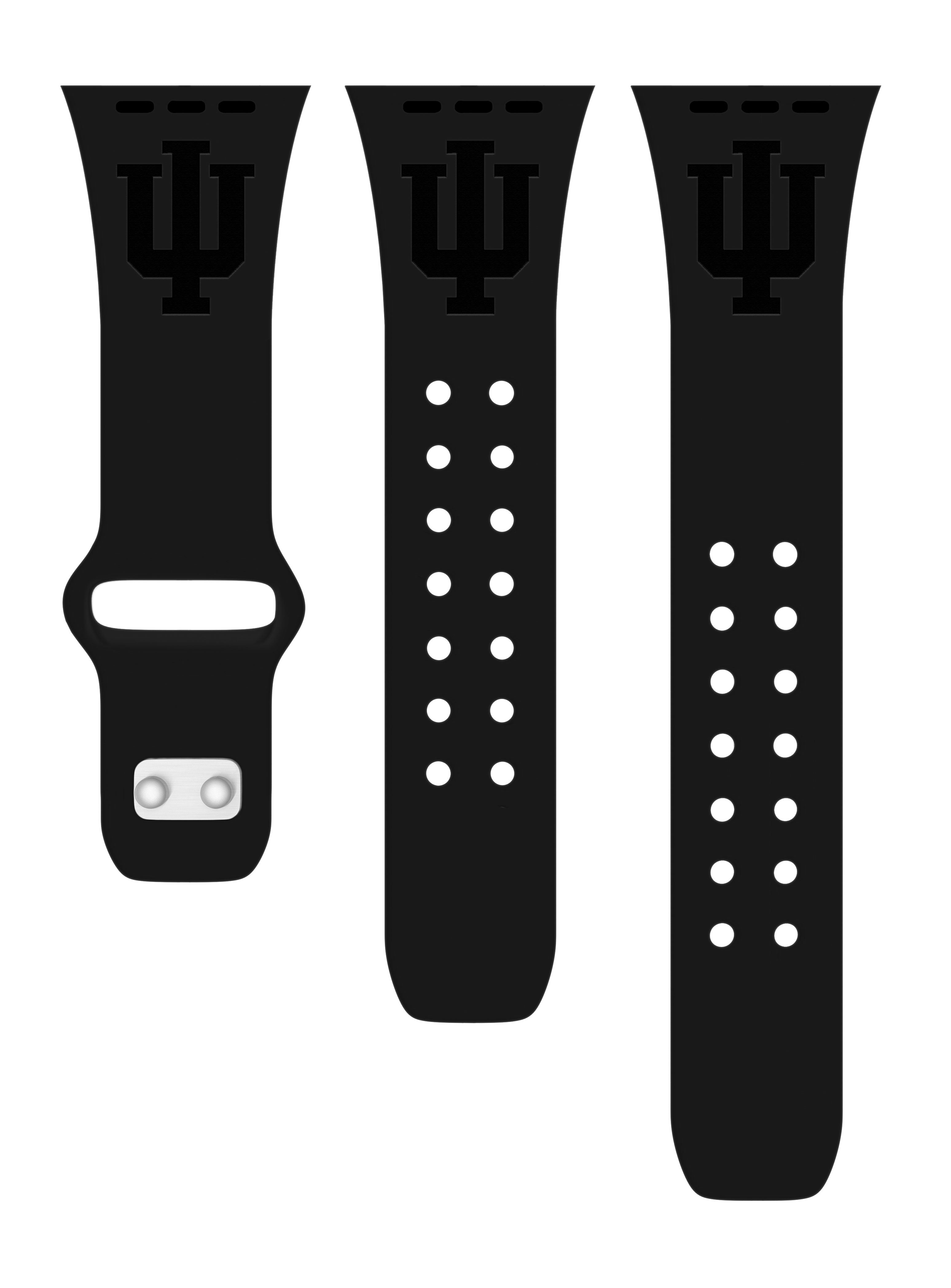 Indiana Hoosiers Engraved Apple Watch Band
