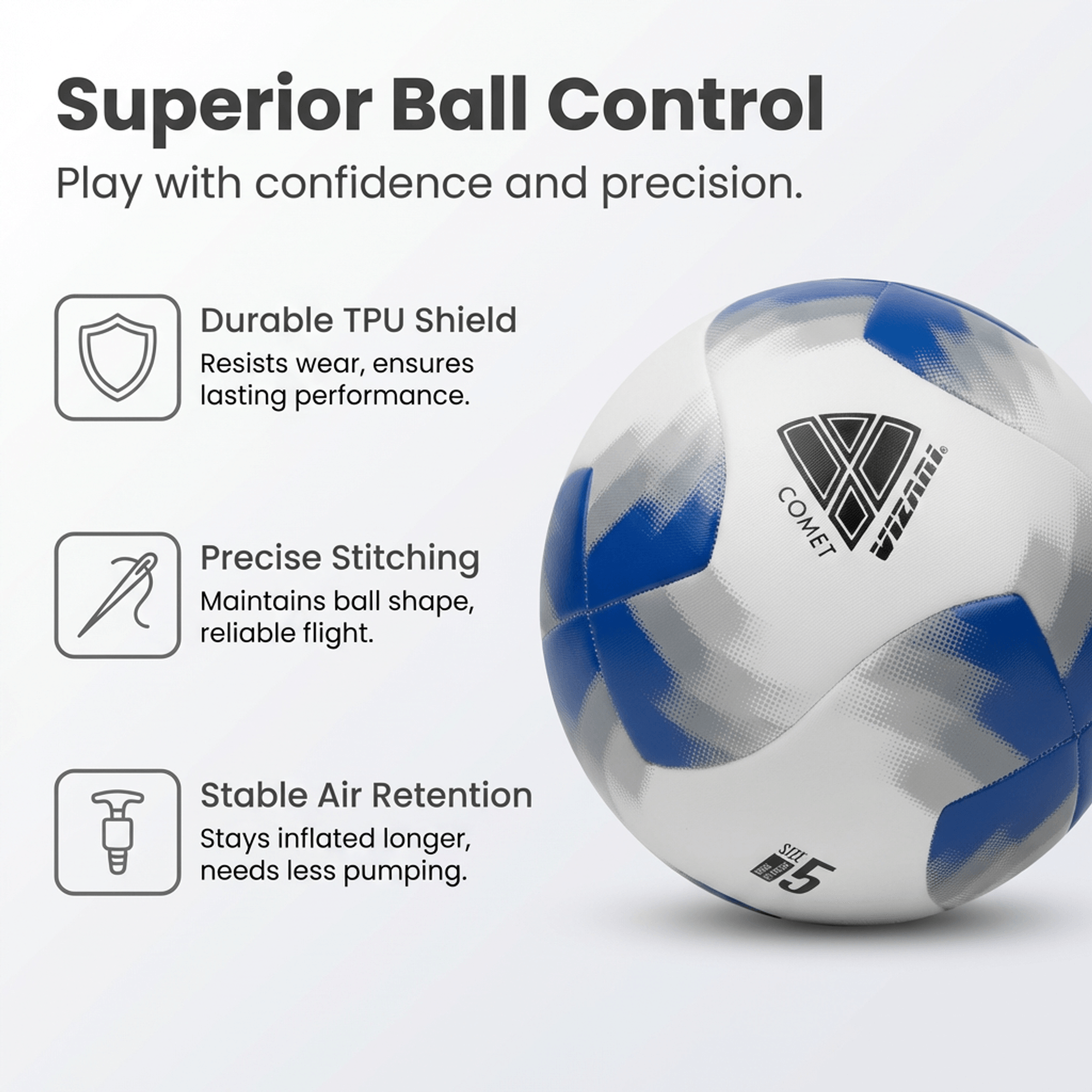 Argentina National Team Soccer Ball – Blue Synthetic