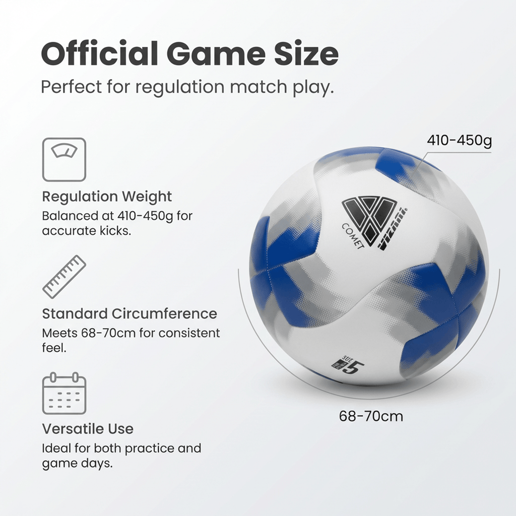 Argentina National Team Soccer Ball – Blue Synthetic