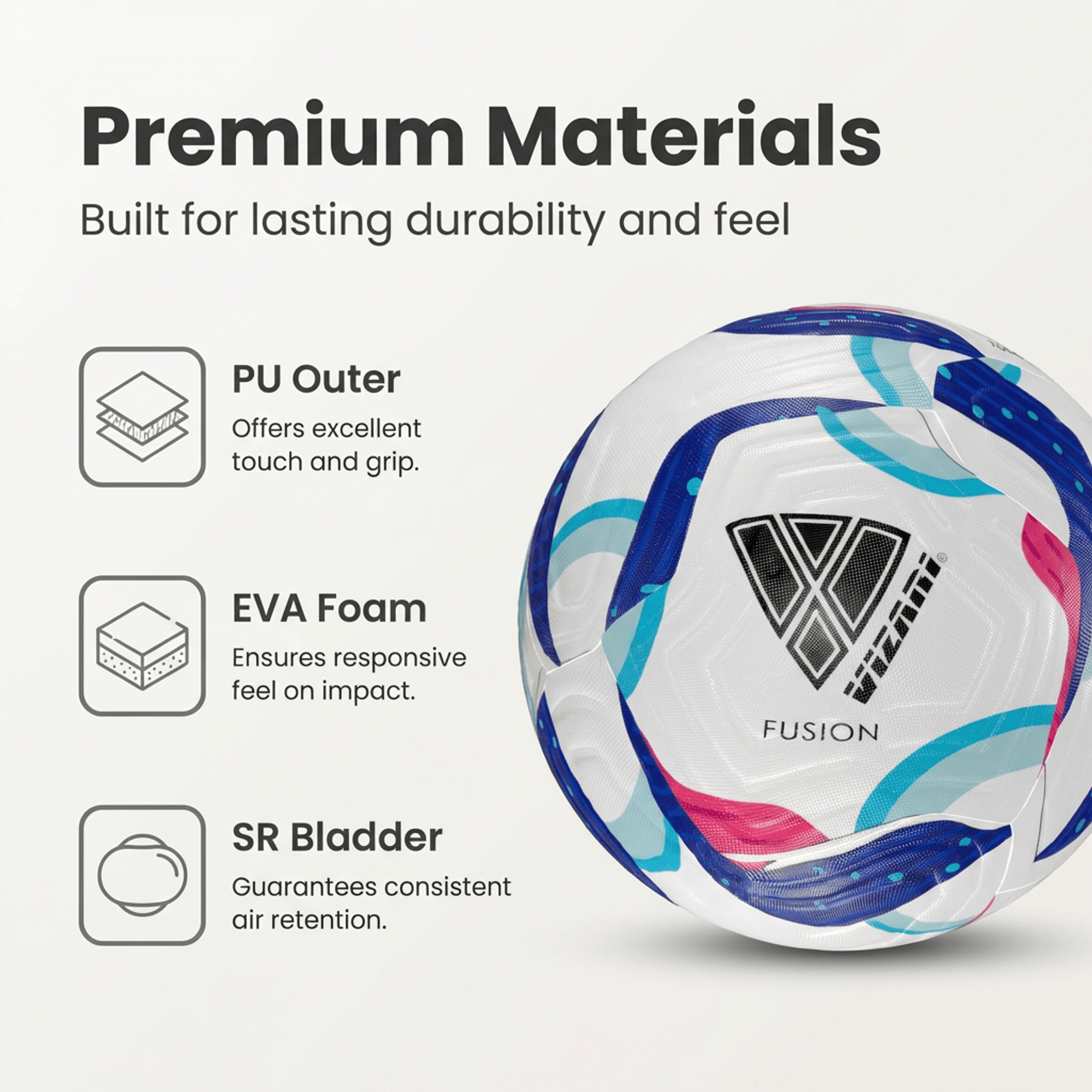 Fusion Thermo Fusion Soccer Ball – Size 4