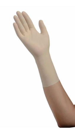 Instagard® Synthetic Powder Free Clear Vinyl Exam Gloves Small - 8886DOTP