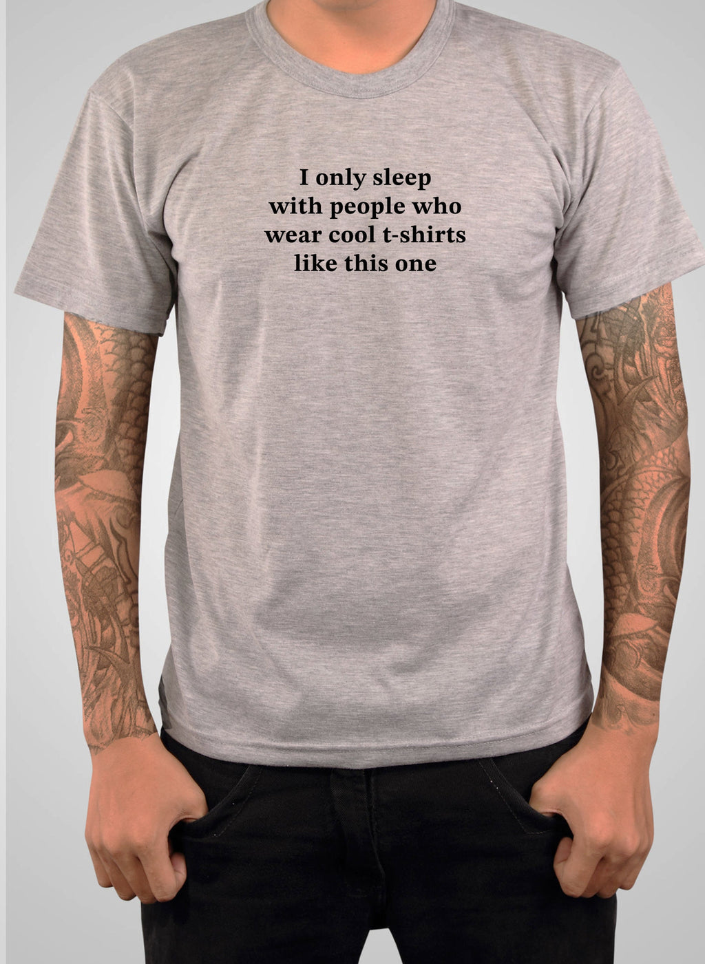 I only sleep with people who wear cool t-shirts like this one T-Shirt