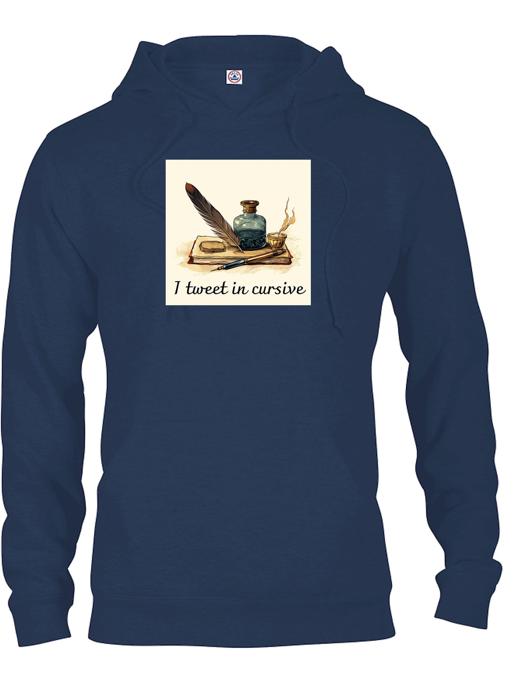 I tweet in cursive T-Shirt