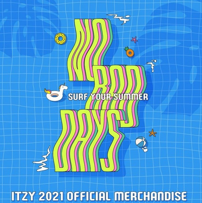 ITZY No Bad Days July Monthly Kit "Surf Your Summer" - Official Limited Edition