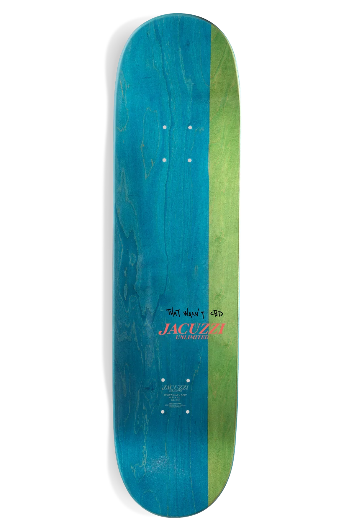 Jacuzzi Caswell Berry Storybook EX7 8.25" Skateboard Deck