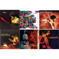 Jimi Hendrix - Band Of Gypsys (180G/50Th Anniversary/Booklet/Images/Essay By John Mcdermott/Poster) & Blues (2LP/180G/Gatefold) & Live At Woodstock & Live At Monterey (180G) & Hear My Music (2LP/Gatefold) (180G) & Machine Gun Jimi Hendrix The