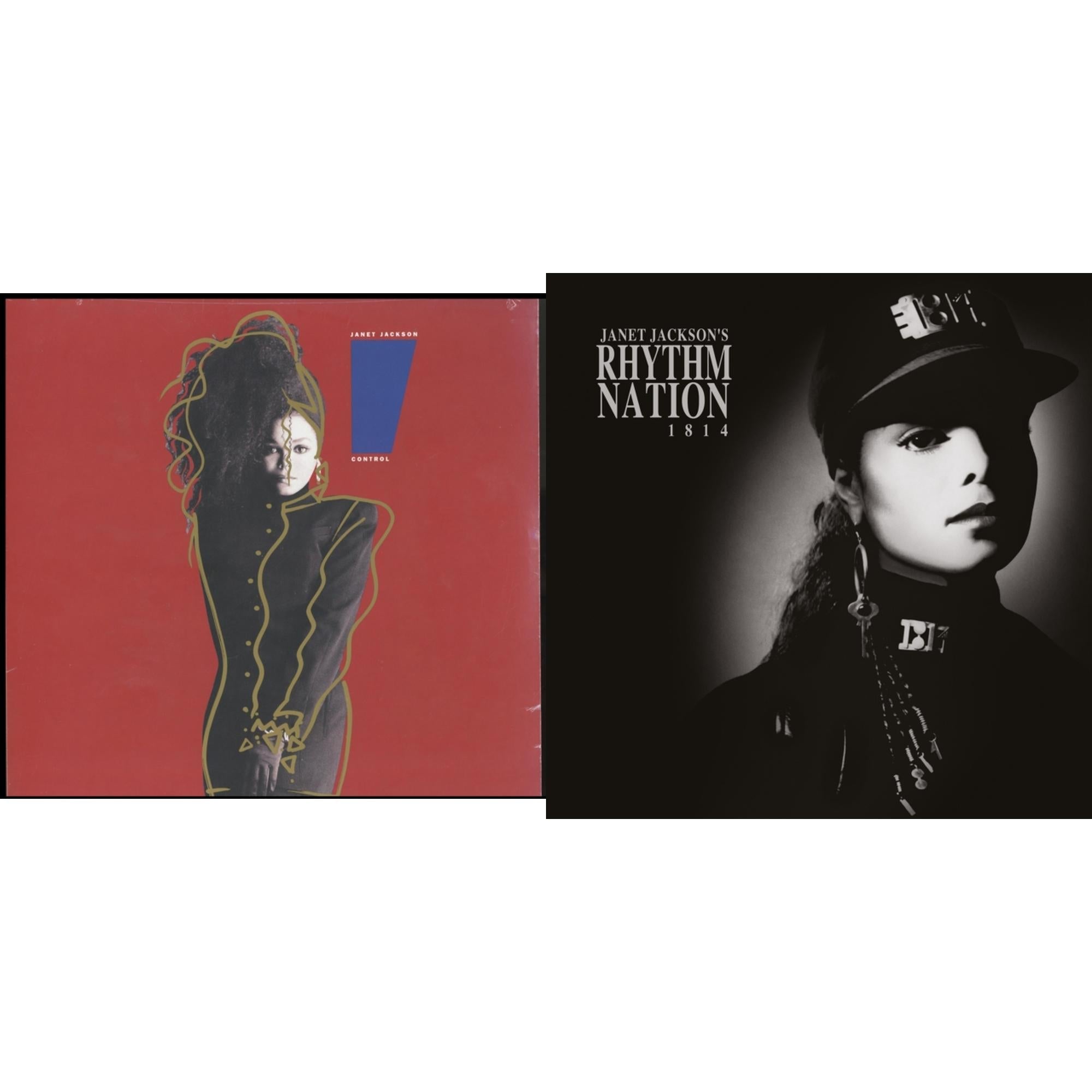 Janet Jackson - Control & Janet Jackson's Rhythm Nation 1814 (2 LP)