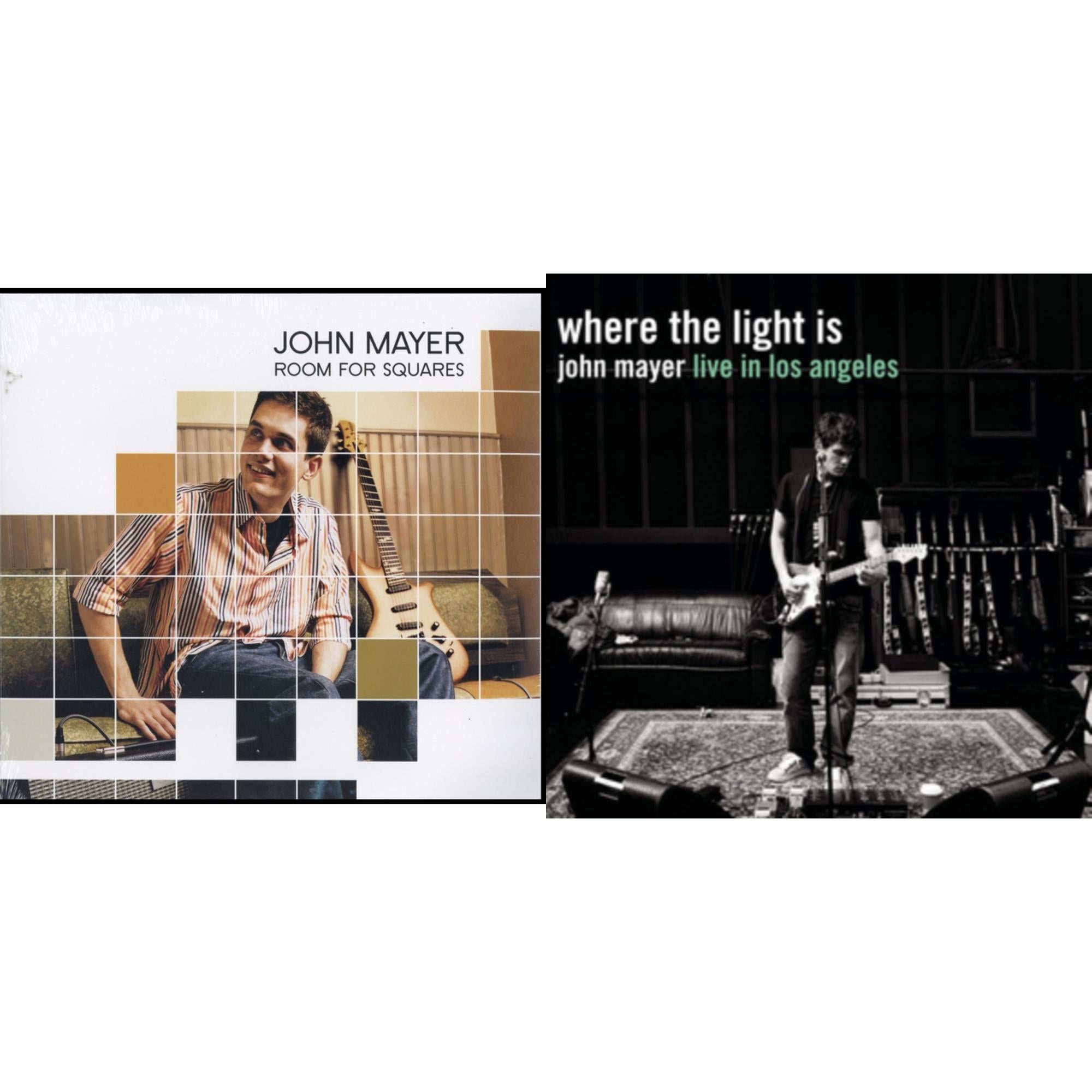 Room For Squares & Where The Light Is (4LP)
