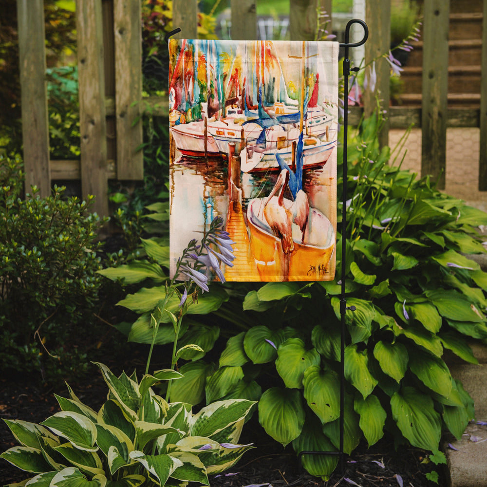 Sailboats and Pelicans Garden Flag Mailbox Decorative Yard Banner Outside Patio Artwork for Flower Beds, Garden Size, Multicolor