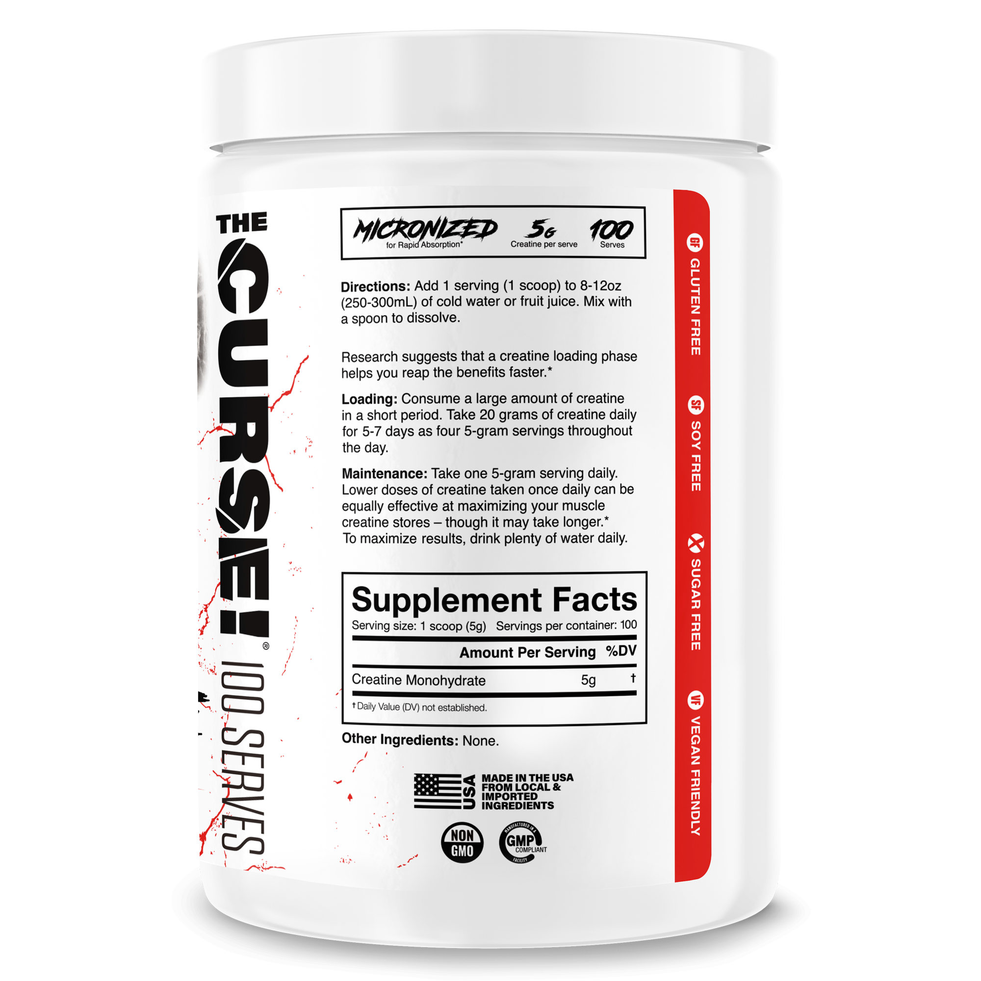 The Curse! Creatine Monohydrate