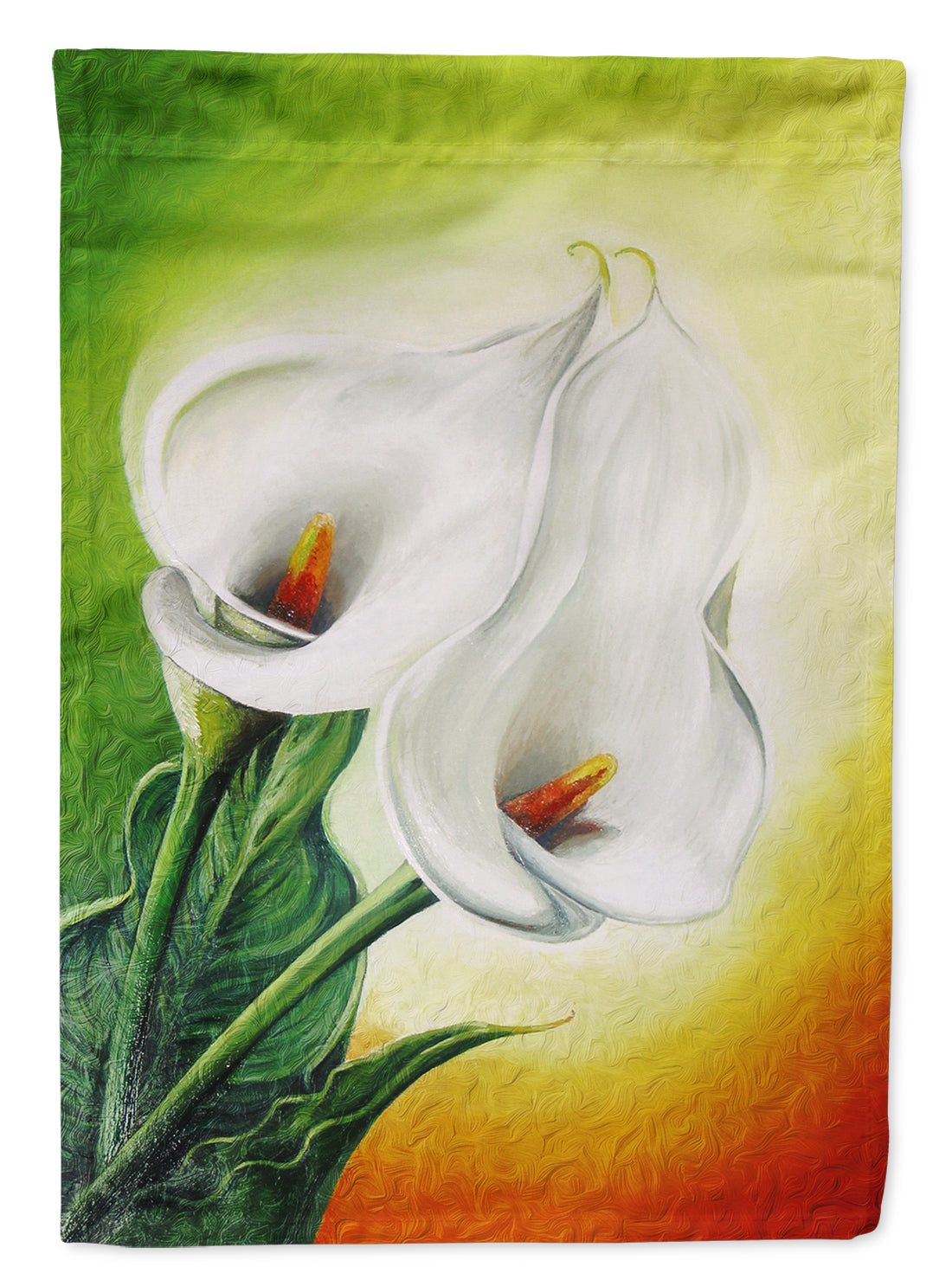 Lilies by Sinead Jones Garden Flag Mailbox Decorative Yard Banner Outside Patio Artwork for Flower Beds, Garden Size, Multicolor