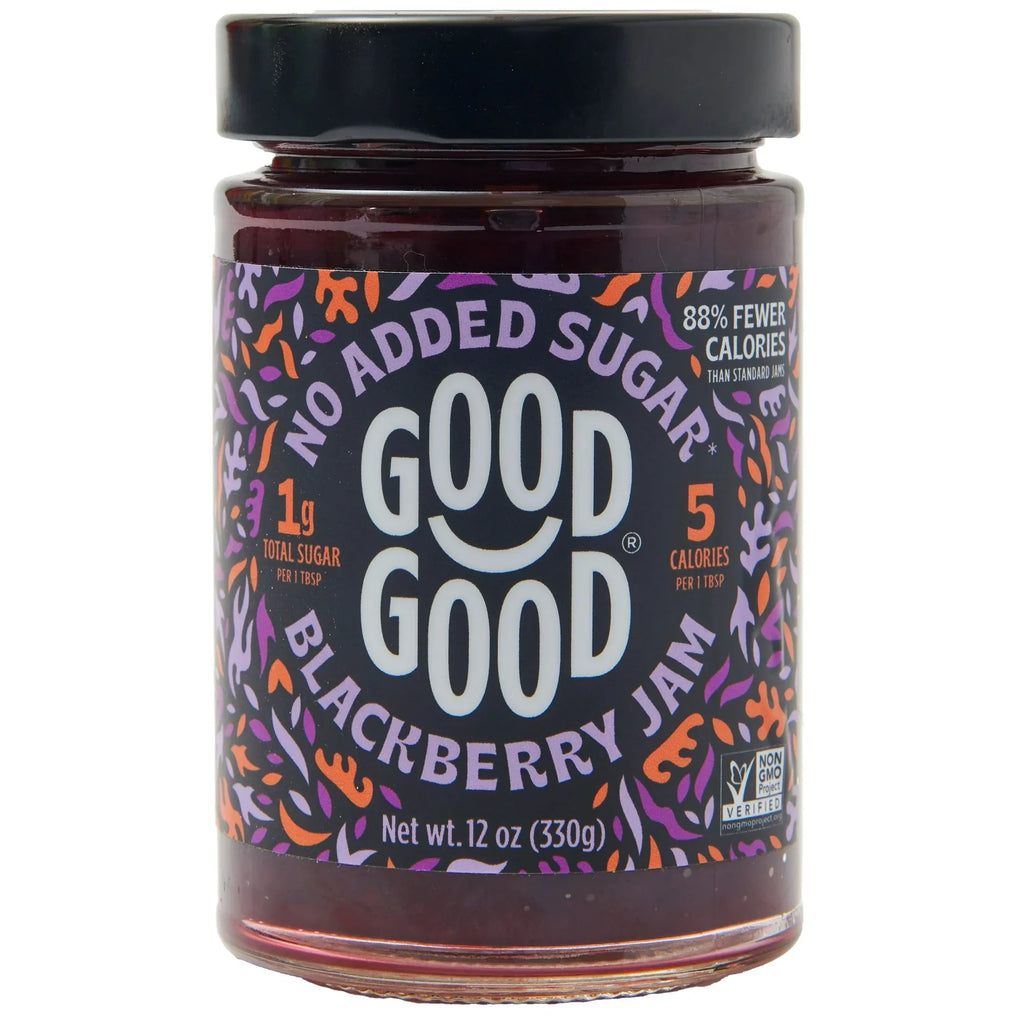 Good Good Blackberry Jam, Case of 6 (12 oz Each)