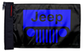Jeep Grill 12"x18" Forever Wave Flag for Jeep Wrangler YJ 1986-1995