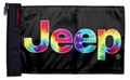 Jeep Tie Dye 12"x18" Forever Wave Flag for Jeep Wrangler YJ 1986-1995