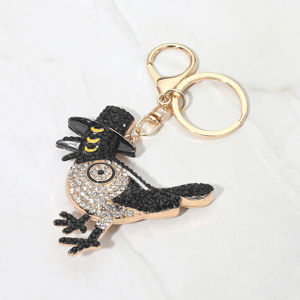 Bling Studded Kpop Demon Hunters Sussie Keychain Bag Charm