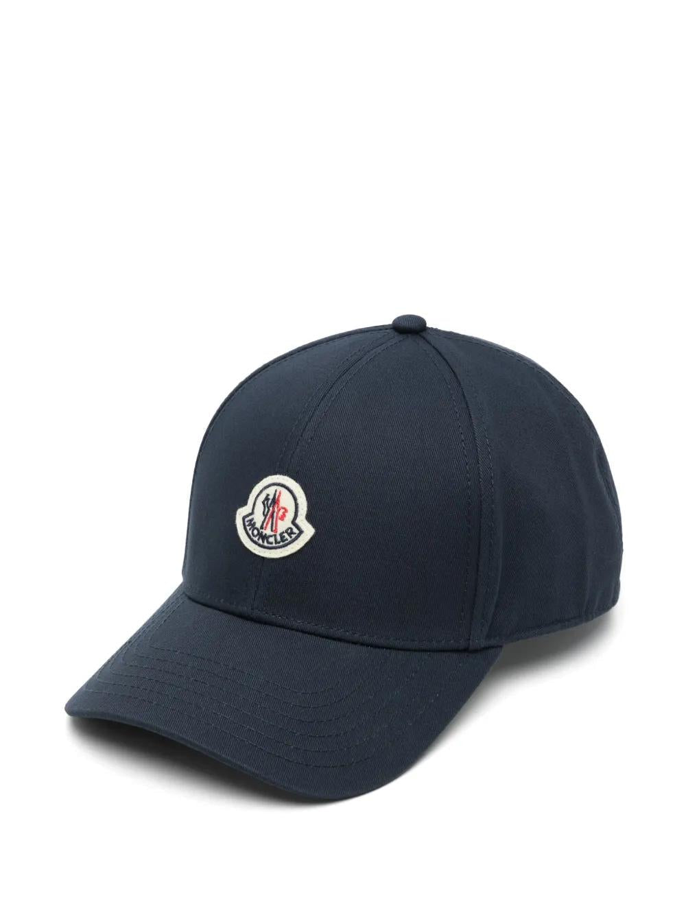 MONCLER Logo Embroidered Baseball Cap