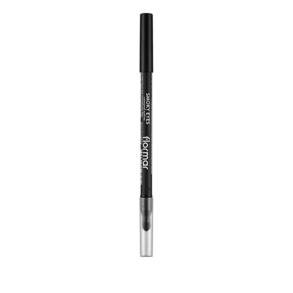 Flormar Smoky Eyes Carbon Black Waterproof Eyeliner - Long-Lasting, Waterproof Formula for Dramatic Eye Makeup