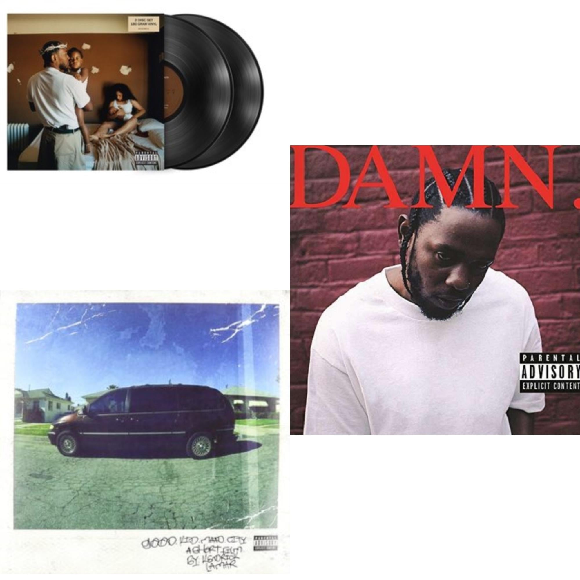 Mr. Morale & The Big Steppers (180G/2LP) & Good Kid, M.A.A.D City & Damn. (X) (2LP/180G)