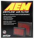 AEM Induction AEM 91-05 Chevrolet/GMC S10/S15 11.313in O/S L x 6in O/S W x 1.313in H DryFlow Air Filter 28-20042