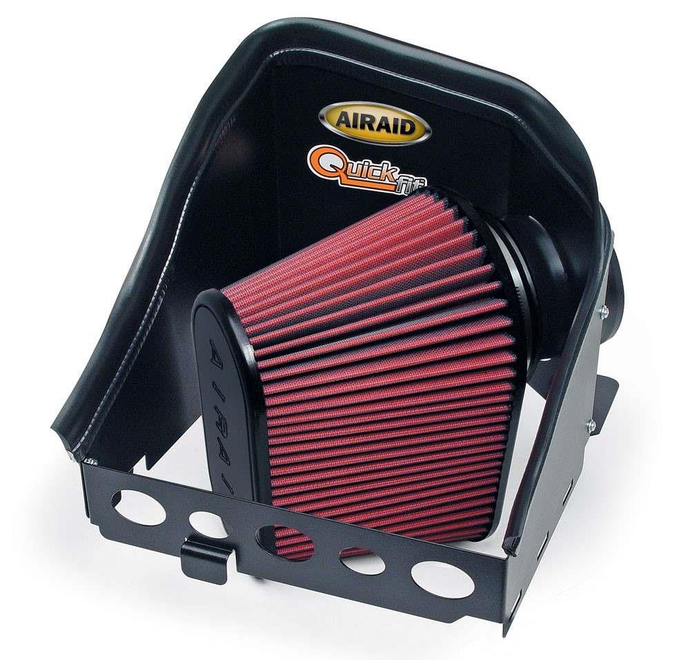 Airaid 94-02 Dodge Cummins 5.9L DSL CAD Intake System w/o Tube (Dry / Red Media) 301-139