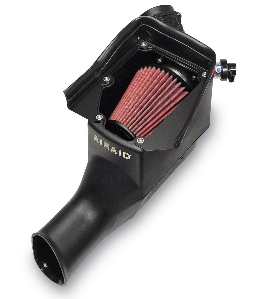 Airaid 03-07 Ford Power Stroke 6.0L Diesel MXP Intake System w/o Tube (Dry / Red Media) 401-131-1