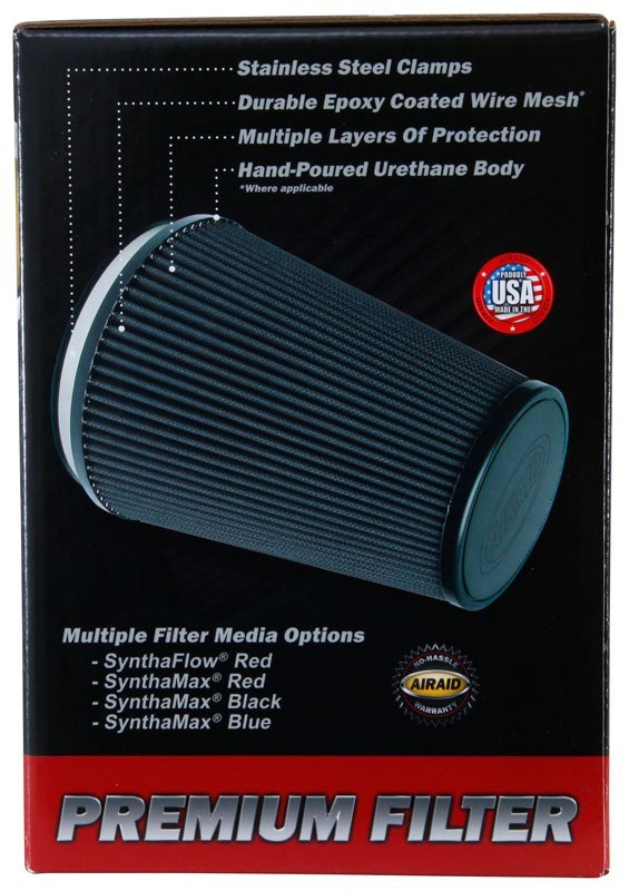 Airaid Universal Air Filter - Cone 3.5 x 8.5/5.25 x 6/3.75 x 5.25 720-440