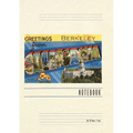 Vintage Lined Notebook Greetings from Berkeley, California - Paperback