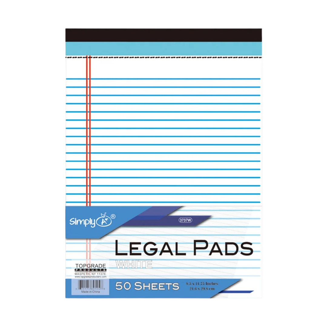 Simply Legal Pad (50?Sheets, 8.5?×11?)