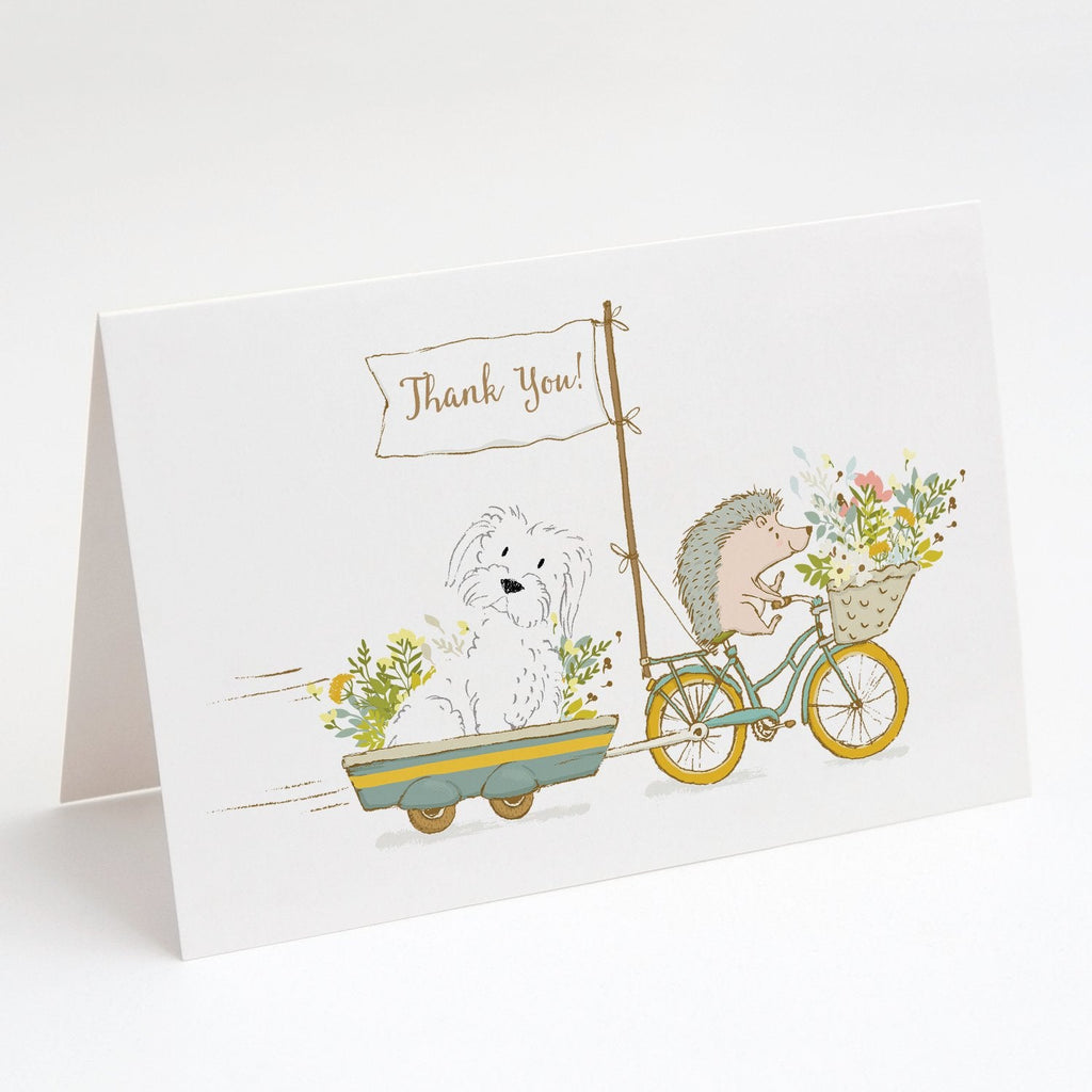 Maltese White Greeting Cards Pack of 8 Blank Cards with Envelopes Whimsical A7 Size 5x7