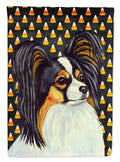Papillon Candy Corn Halloween Portrait Garden Flag Mailbox Decorative Yard Banner Outside Patio Artwork for Flower Beds, Garden Size, Multicolor
