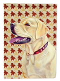 Labrador Fall Leaves Portrait Garden Flag Mailbox Decorative Yard Banner Outside Patio Artwork for Flower Beds, Garden Size, Multicolor