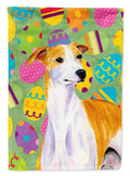 Whippet Easter Eggtravaganza Garden Flag Mailbox Decorative Yard Banner Outside Patio Artwork for Flower Beds, Garden Size, Multicolor