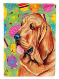 Bloodhound Easter Eggtravaganza Garden Flag Mailbox Decorative Yard Banner Outside Patio Artwork for Flower Beds, Garden Size, Multicolor