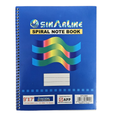 SinAline Spiral Note Book (9?×7?, 80 Sheets)
