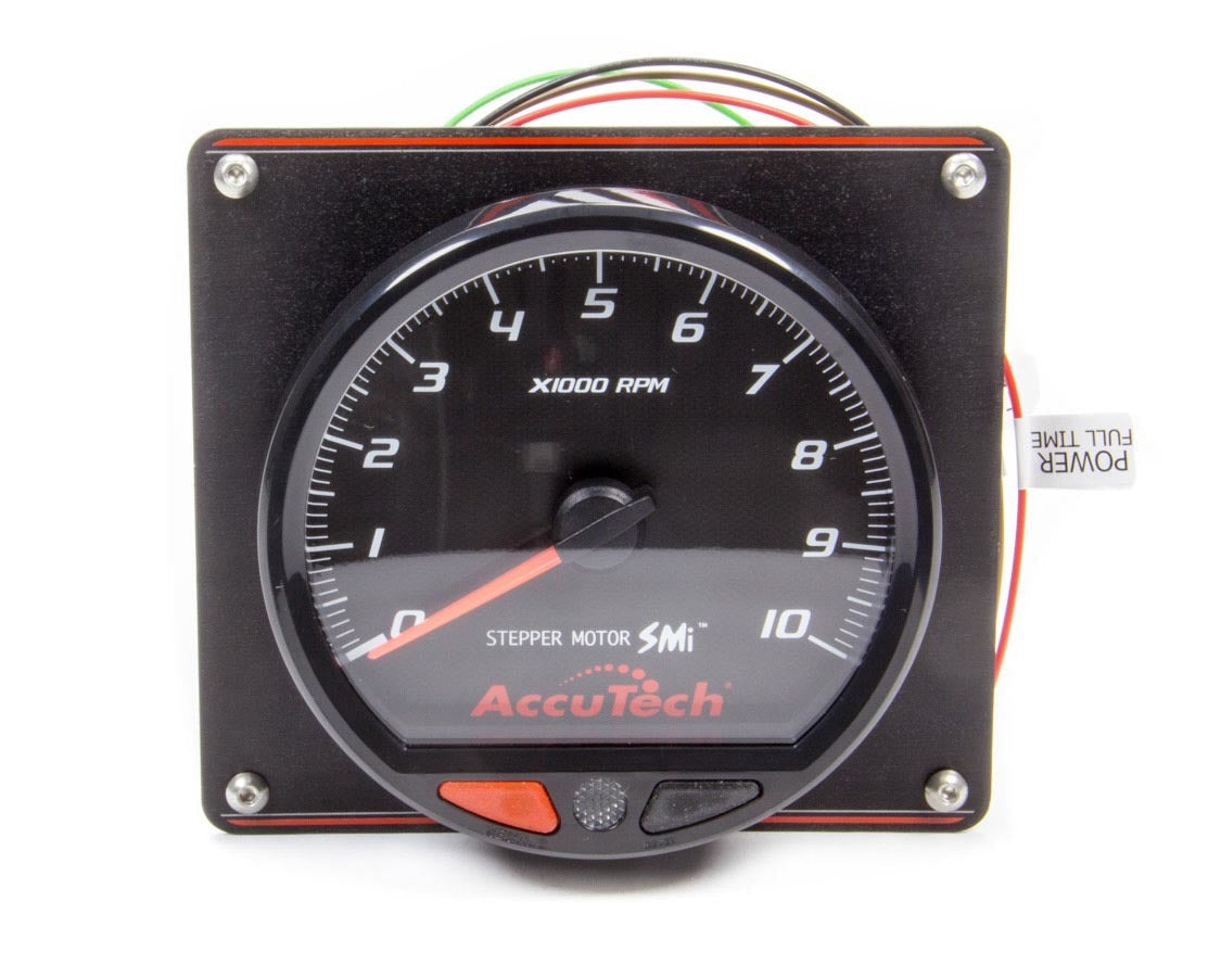 Longacre SMI Tach Black Tach 4.5 in w/Black Panel 52-44477