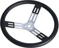 Longacre 15in. Steering Wheel Black With Bumps Nat. Fi 52-56820