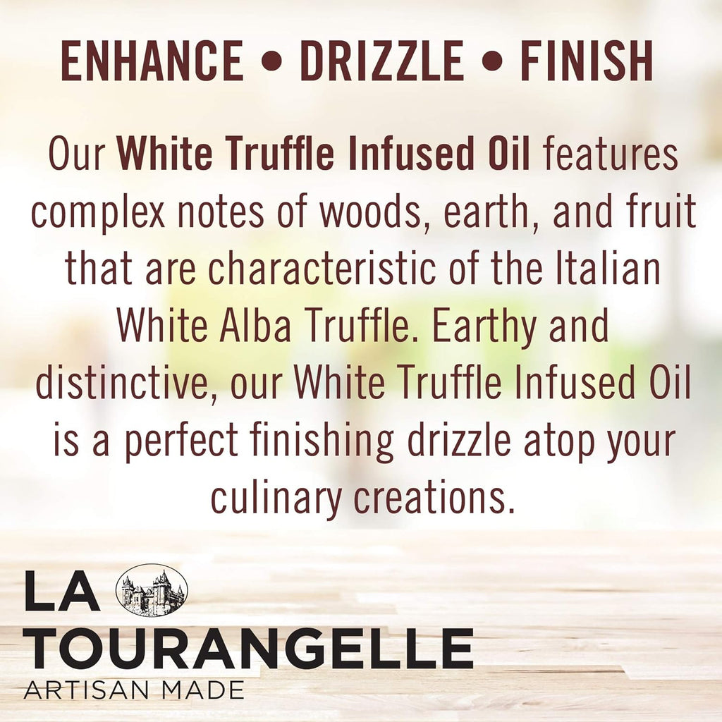 La Tourangelle White Truffle Oil, Pack of 6 (8.45 oz)
