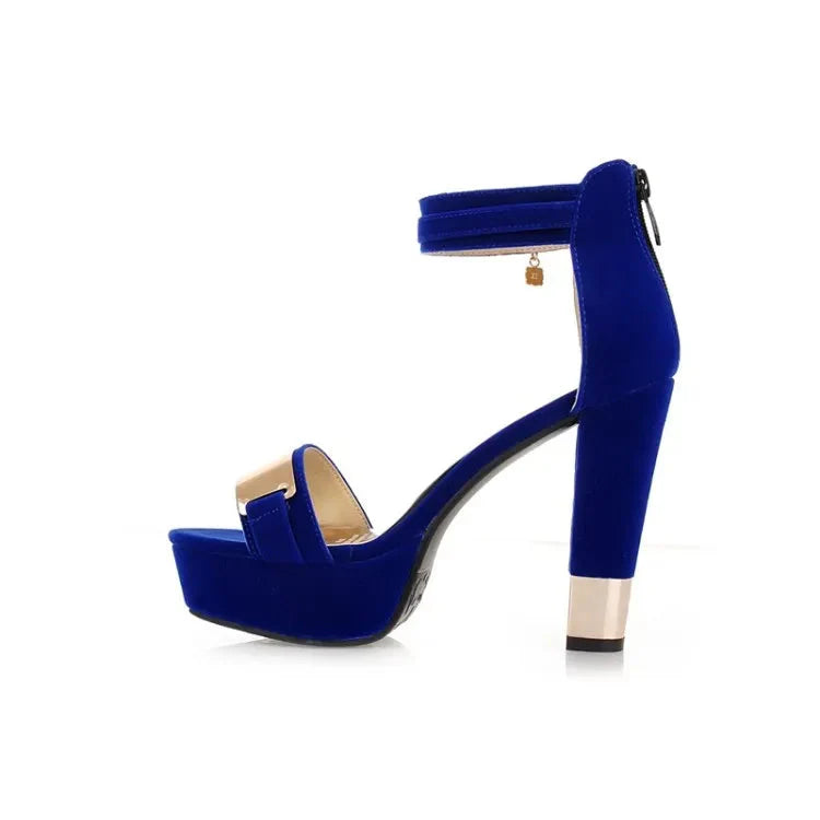 Ladies High Heel Sandals – Summer Fashion Footwear