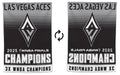 Las Vegas Aces House Flag – 2025 Champions Vertical Banner