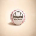 Personalized Baseball Ball with Custom Name - Coach