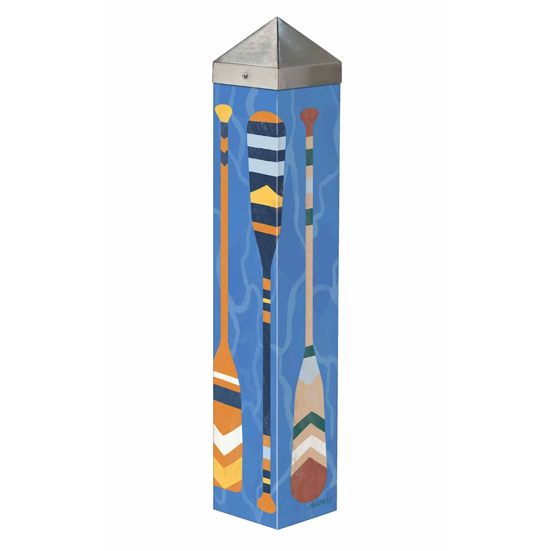 Life Is Better At The Lake Art Pole 20 Inches Tall