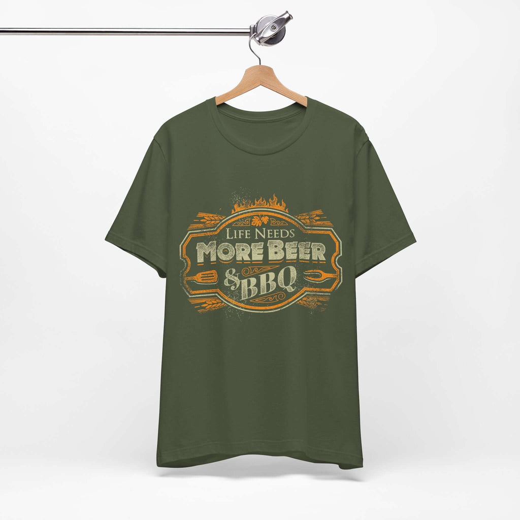 Life Needs More Beer & BBQ T-Shirt
