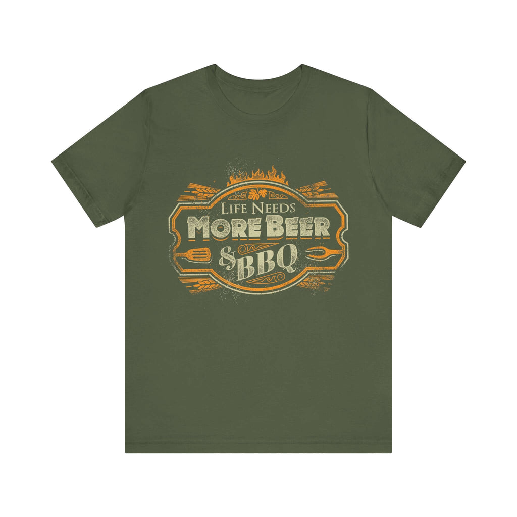 Life Needs More Beer & BBQ T-Shirt
