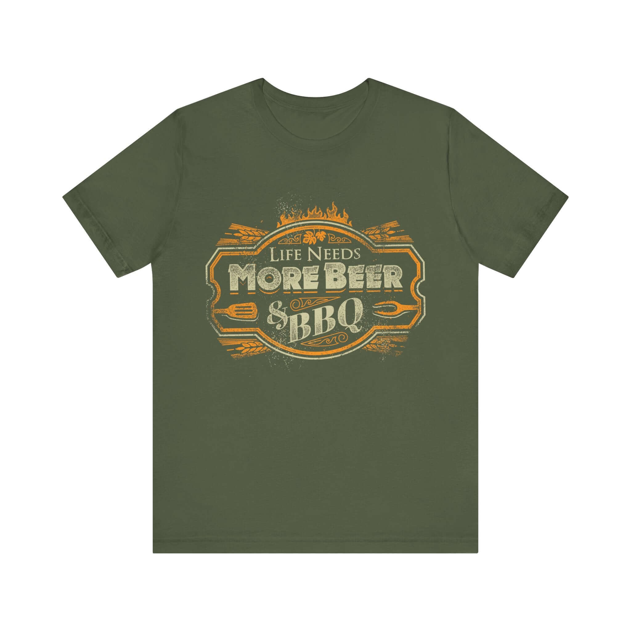 Life Needs More Beer & BBQ T-Shirt