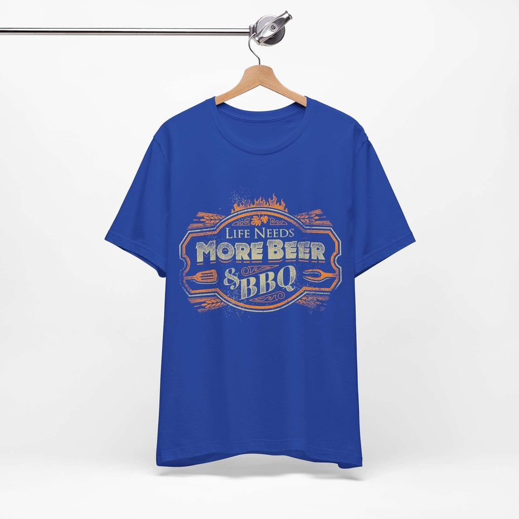 Life Needs More Beer & BBQ T-Shirt