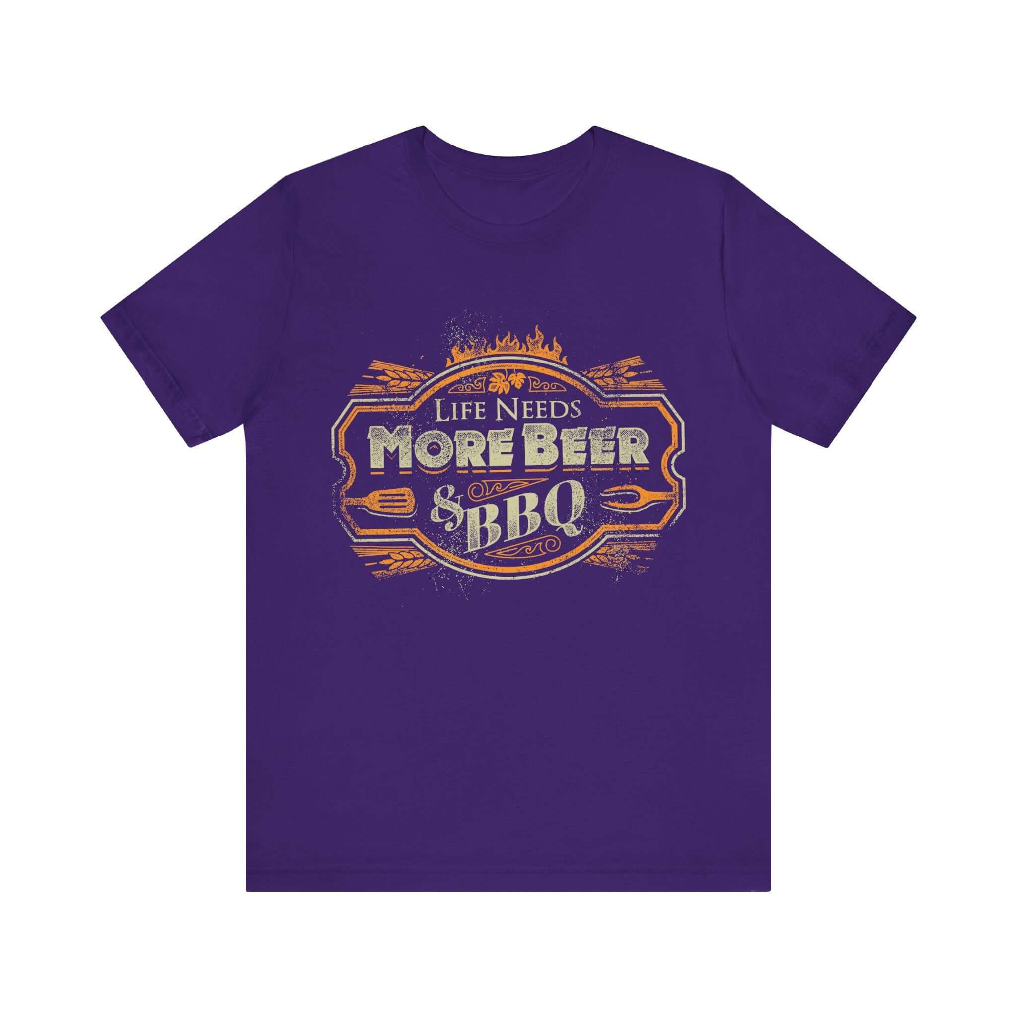 Life Needs More Beer & BBQ T-Shirt