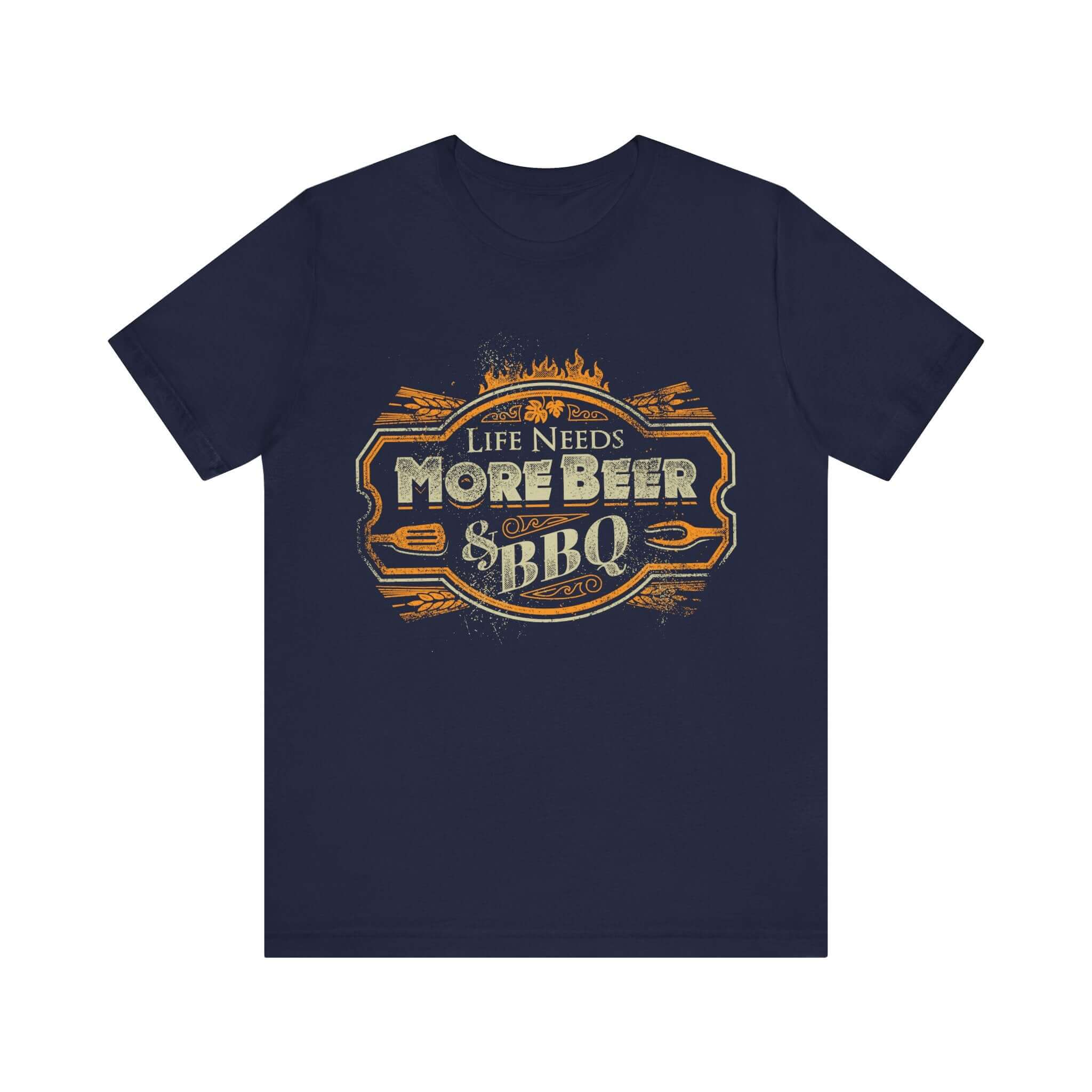 Life Needs More Beer & BBQ T-Shirt