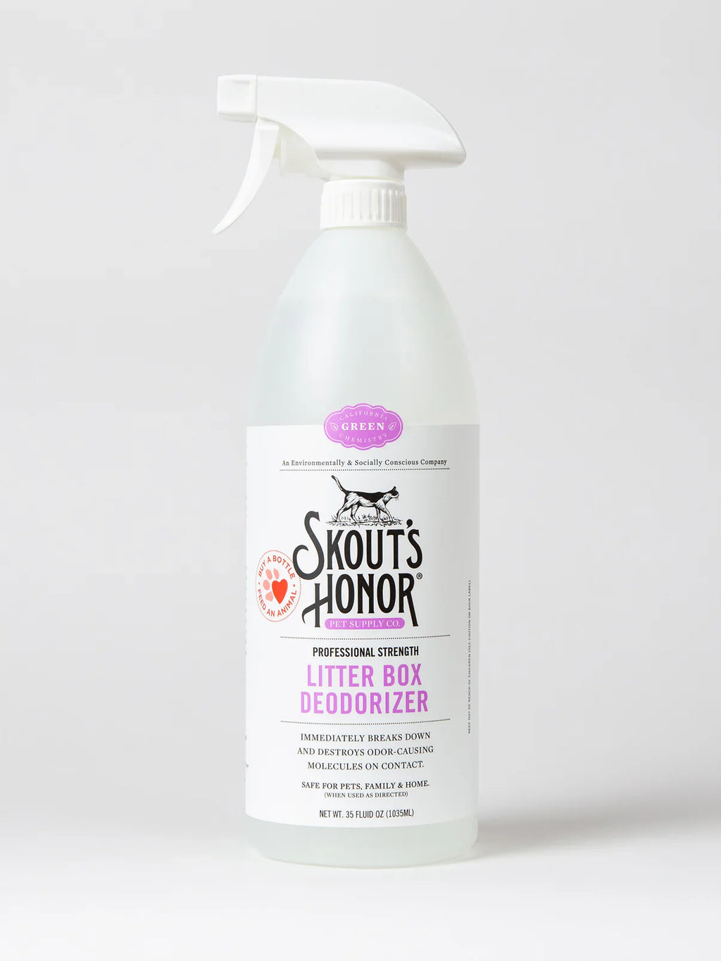 Skout's Honor Cat Litter Box Deodorizer (35oz)
